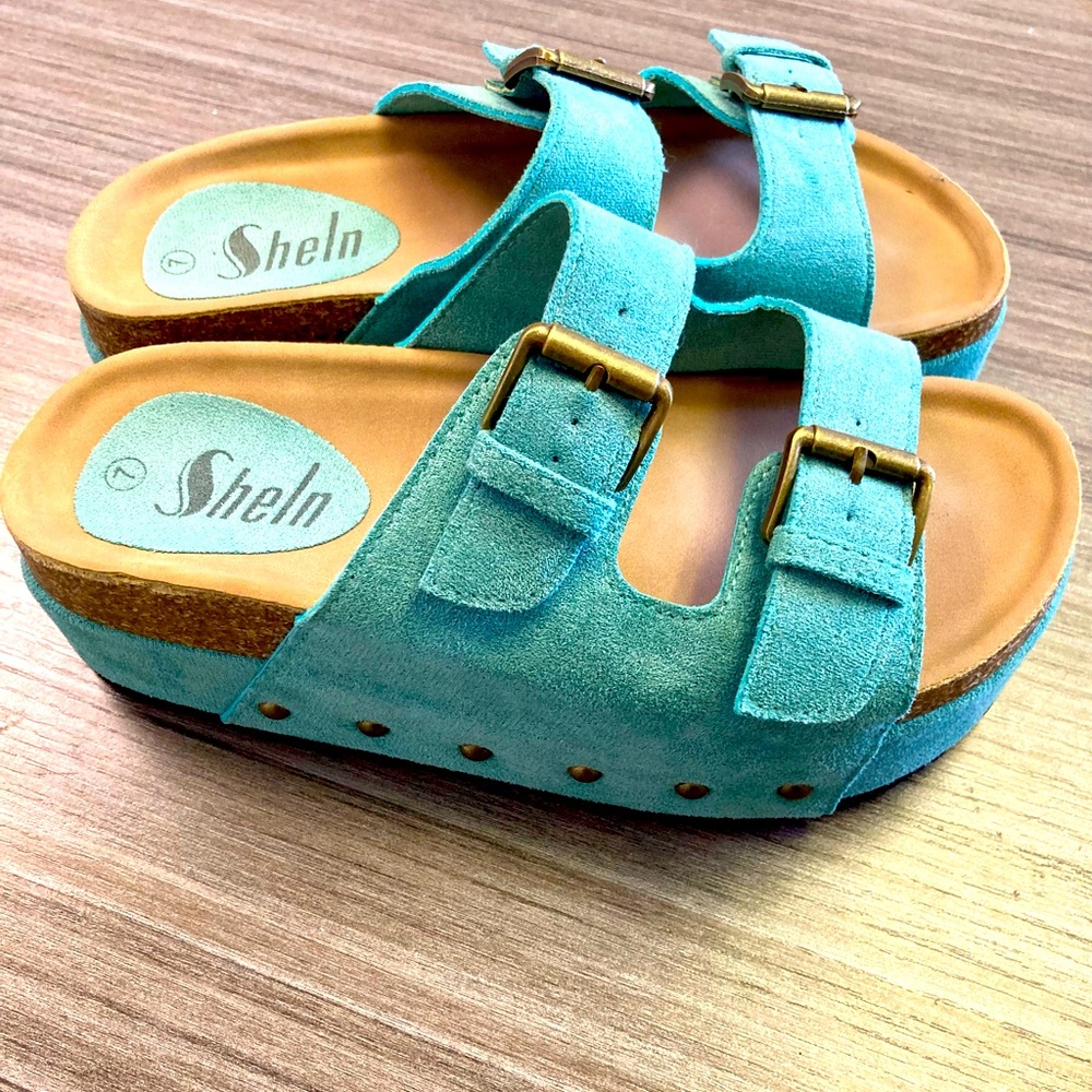 Platform wedge sandals